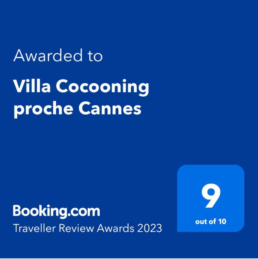 Villa Cocooning Proche Cannes Vallauris Exterior photo